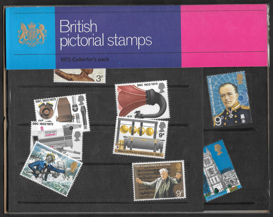 (image for) 1972 Royal Mail Special Stamps Year Pack - Click Image to Close
